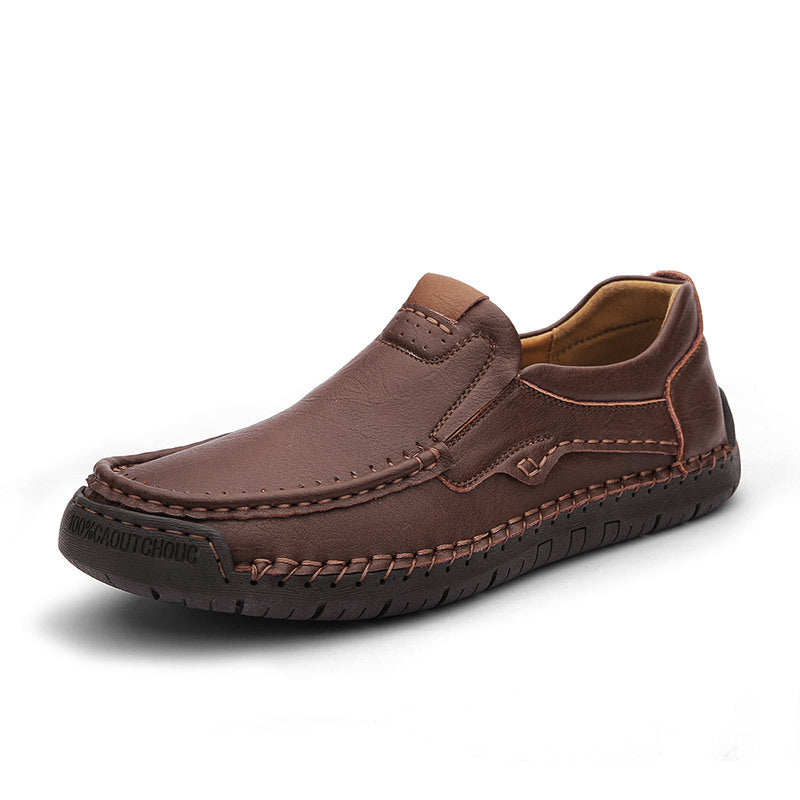 Zapato para hombres Cafe eco-cuero