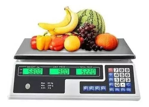 Pesa Digital 40 Kilos Recargable Negocio