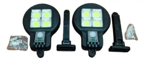 Pack 2 Foco Solar Led Cachica