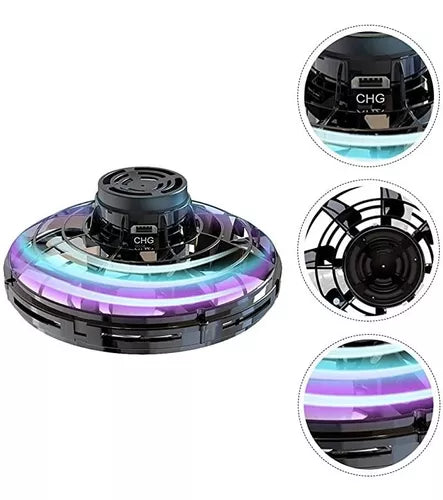 Spinner Volador Mini Dron Con Luces