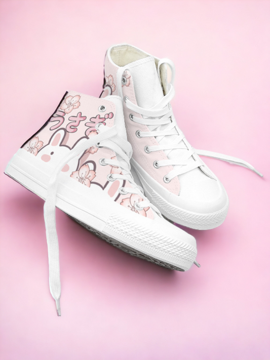 Zapatilla Lona "Sakura Bunny"