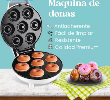 Maquina De Hgacer Donas 1200w