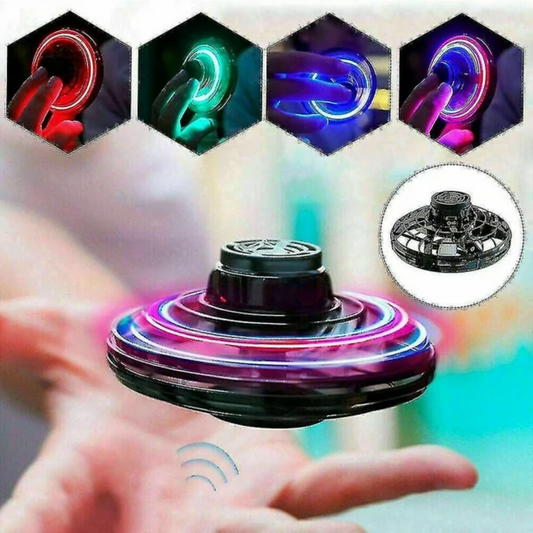 Spinner Volador Mini Dron Con Luces